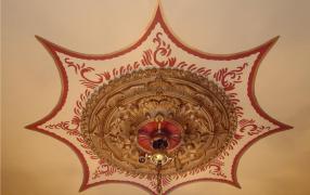 Front Hall Ceiling Fresco
